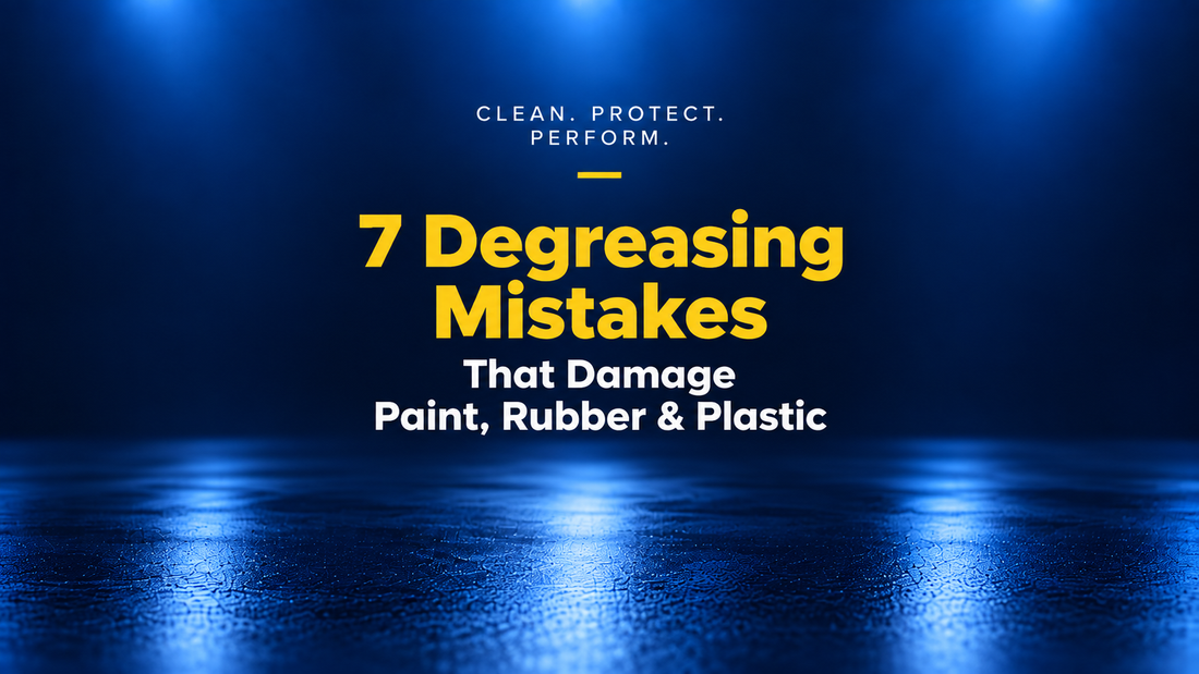 7 Degreasing Mistakes That Damage Paint, Rubber & Plastic